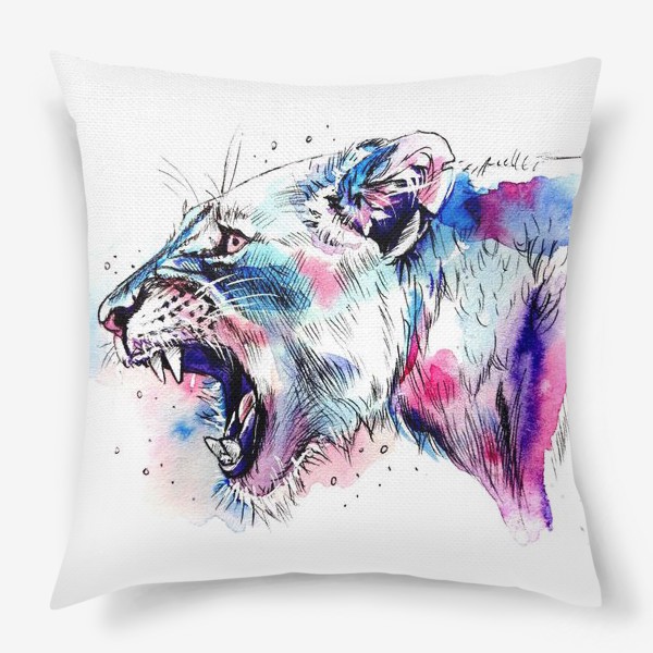 Подушка «Львица»