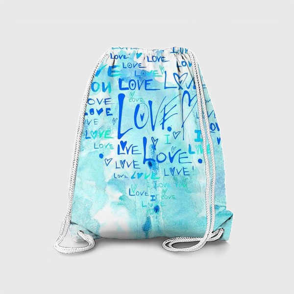 Рюкзак «Любовь...Любовь...Любовь...»
