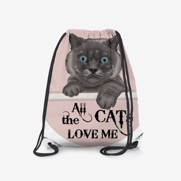Рюкзак «Все кошки любят меня»