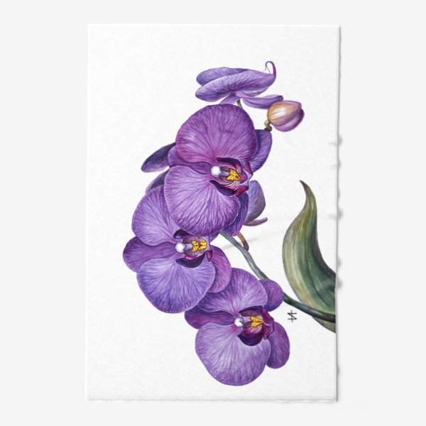 Полотенце «Ветка орхидеи»