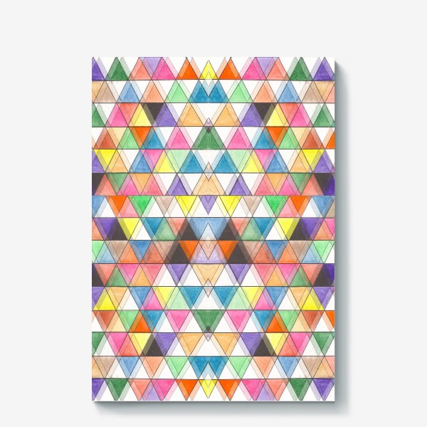 Холст «Цветовой треугольник»