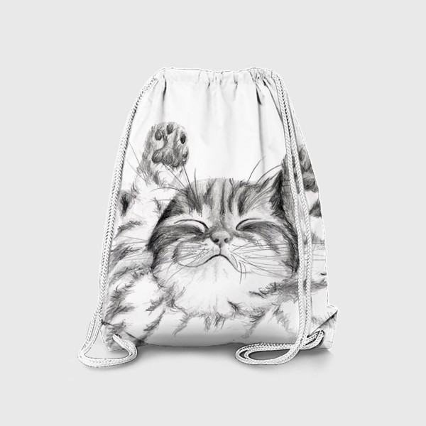 Рюкзак «котенок спит»