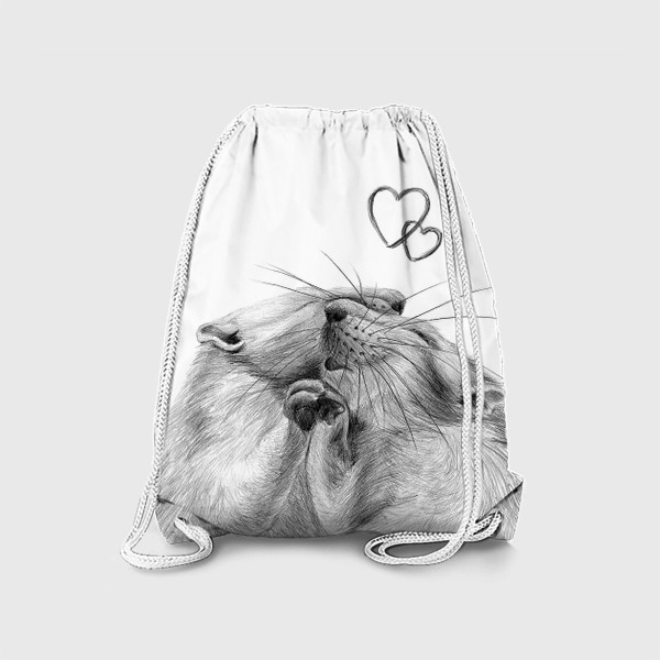 Рюкзак «влюбленные крысы»