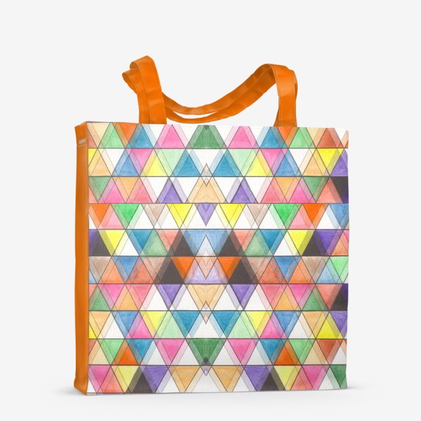 Сумка-шоппер &laquo;Цветовой треугольник&raquo;