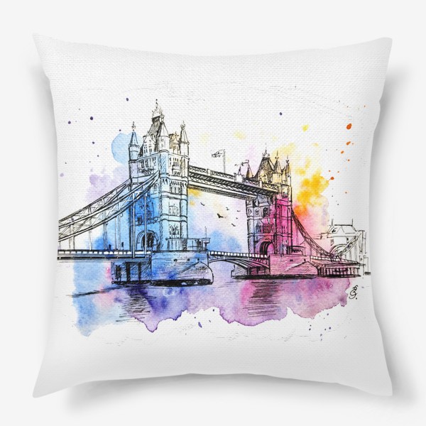 Подушка «Лондонский мост»