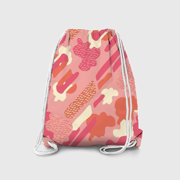 Рюкзак «абстрактный фон тёплый камуфляж хаки»