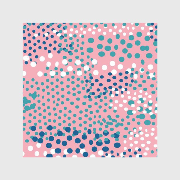 Шторы «абстрактный розовый фон с точками»