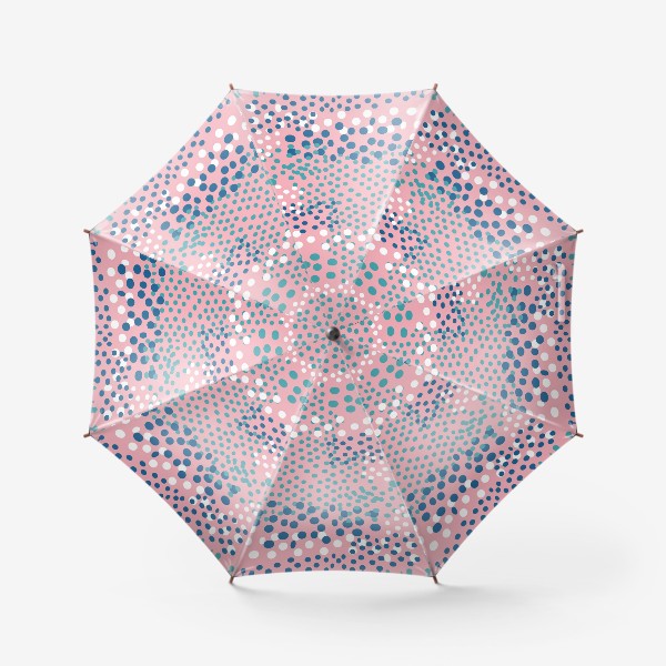 Зонт &laquo;абстрактный розовый фон с точками&raquo;