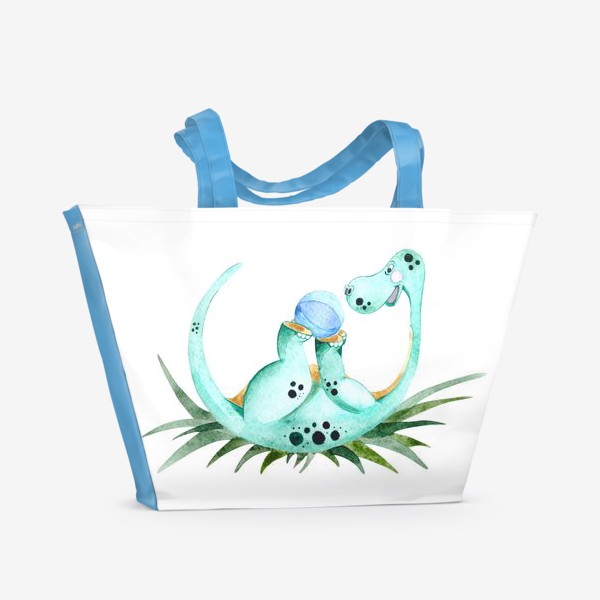 Пляжная сумка «Маленький Динозавр»