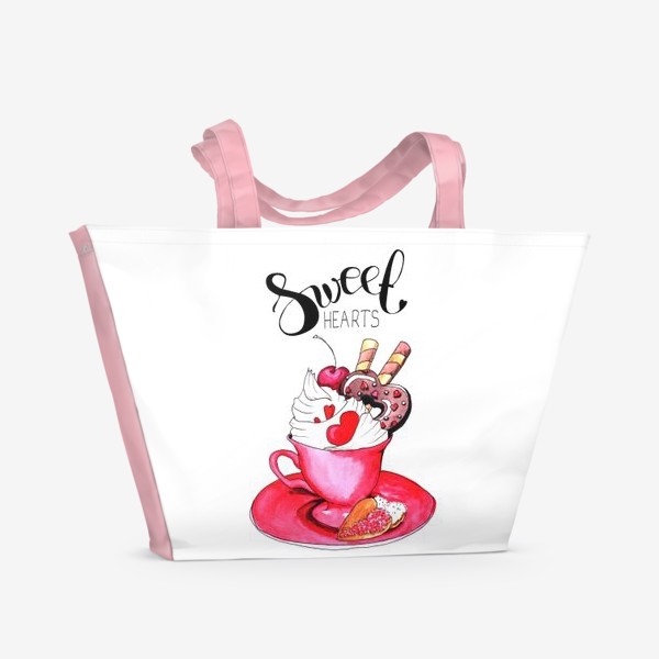 Пляжная сумка «Sweethearts»
