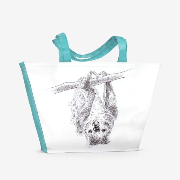 Пляжная сумка «ленивец»