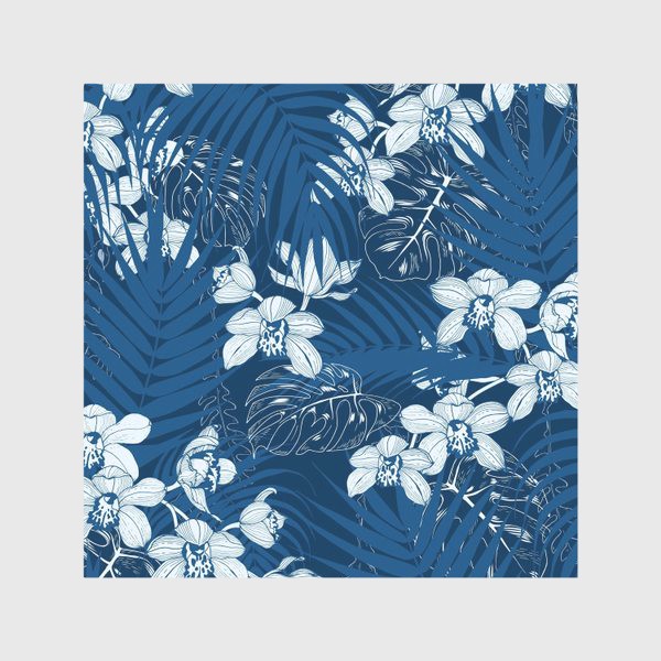 Скатерть «Синие орхидеи»