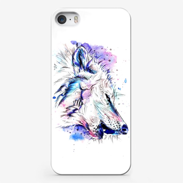 Чехол iPhone «Волчица»