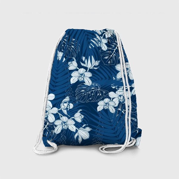Рюкзак «Синие орхидеи»