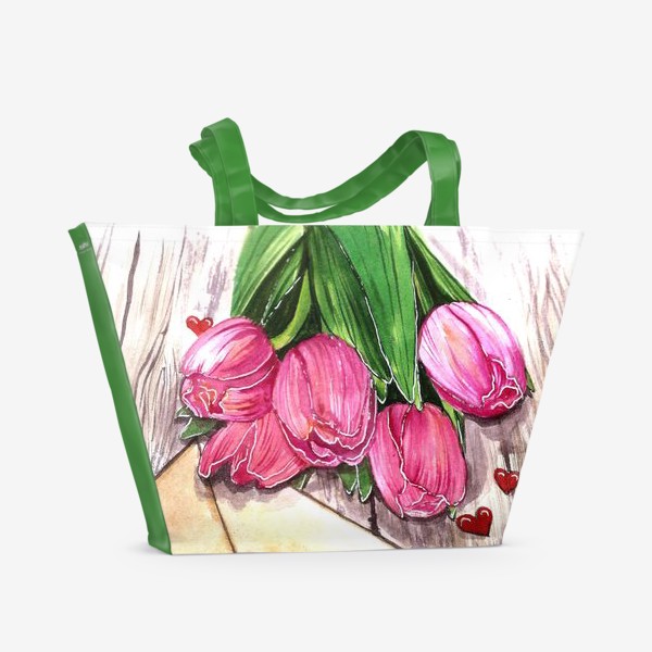 Пляжная сумка «любовное послание»