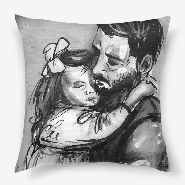Подушка «Папа и Дочь»
