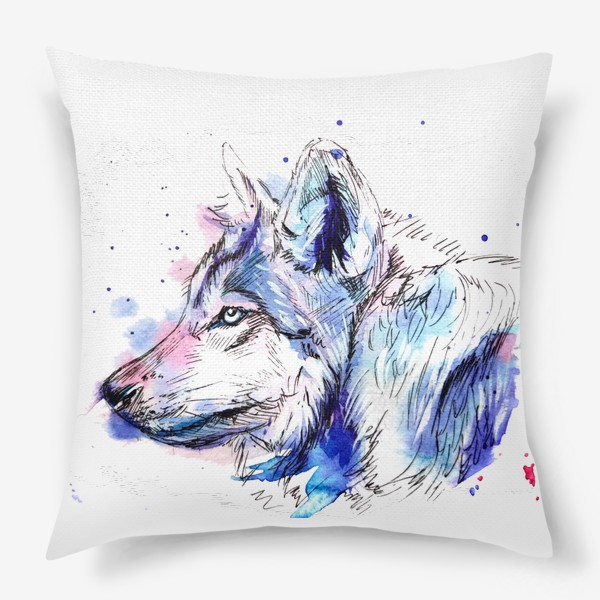 Подушка «Волк»