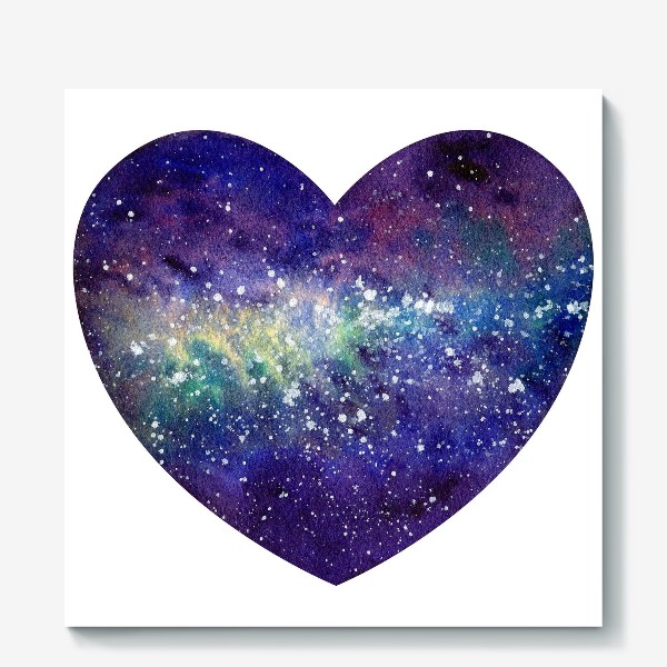 Холст «Вселенная моего сердца»