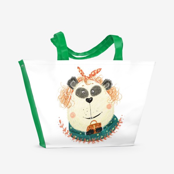 Пляжная сумка «Панда»
