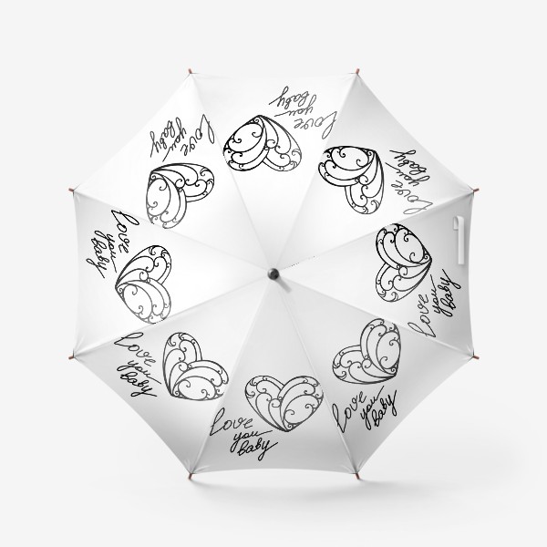 Зонт «Люблю тебя малыш»