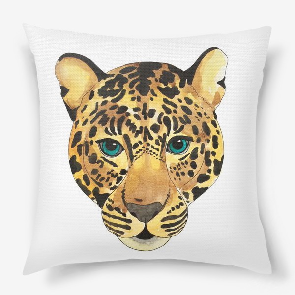 Подушка «Морда леопарда»