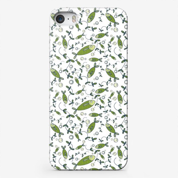 Чехол iPhone «Рыбки паттерн»
