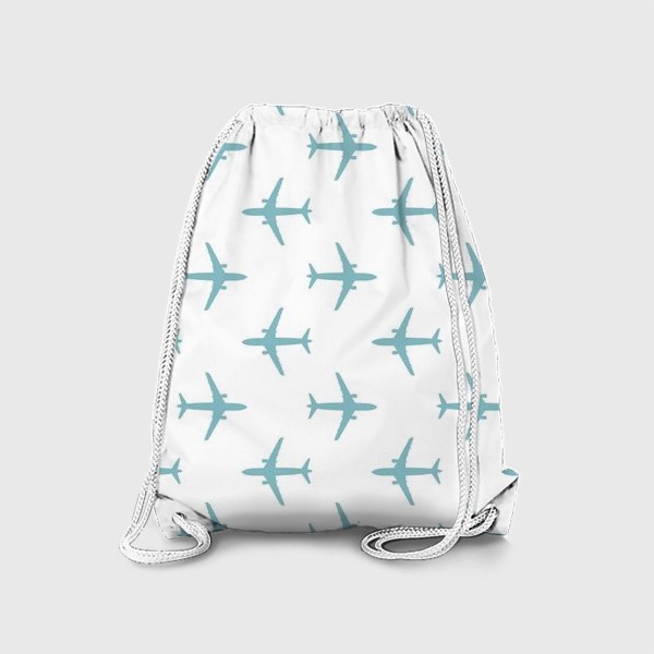 Рюкзак «Воздушный паттерн с самолётами»