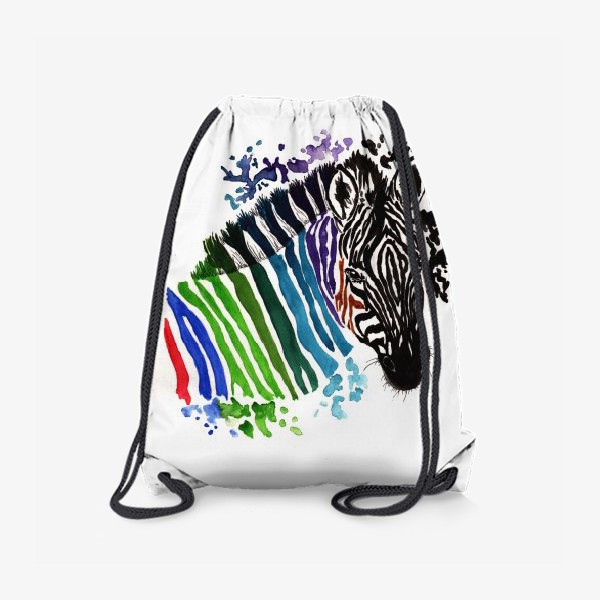 Рюкзак «Цветная зебра»
