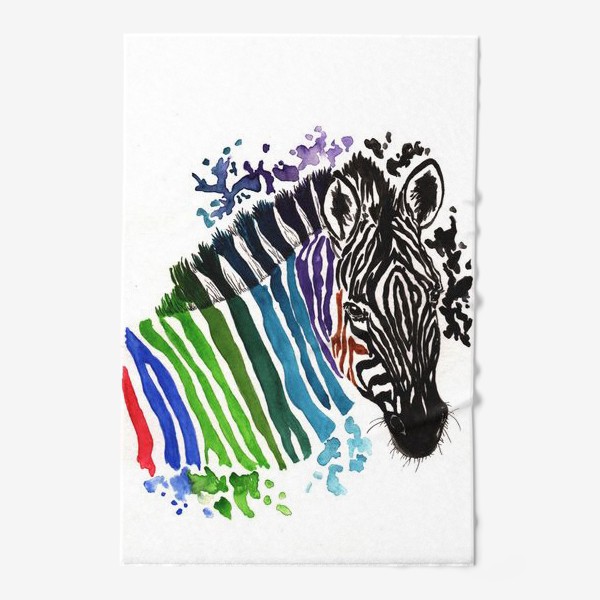 Полотенце «Цветная зебра»