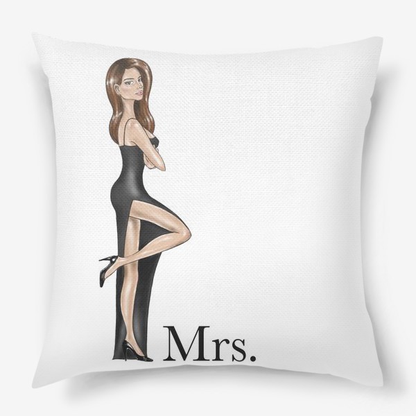 Подушка «Mrs.»
