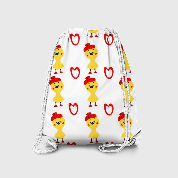 Рюкзак «Влюбленный утенок»
