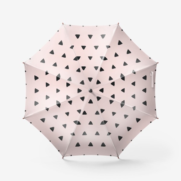 Зонт «Паттерн треугольники. Интерьер детской комнаты»
