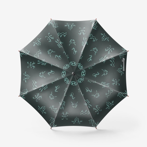Зонт «зодиакальный принт»