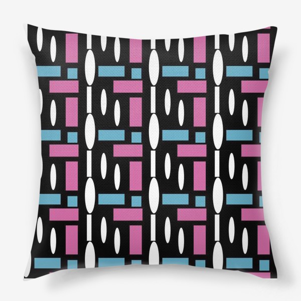 Подушка «Seamless colourful pattern geometric backgrounds»