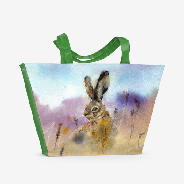 Пляжная сумка «Заяц »