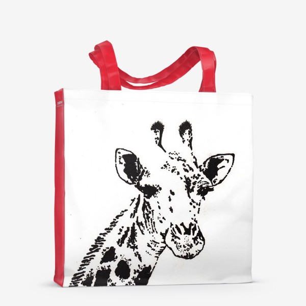 Сумка-шоппер «Графический жираф»