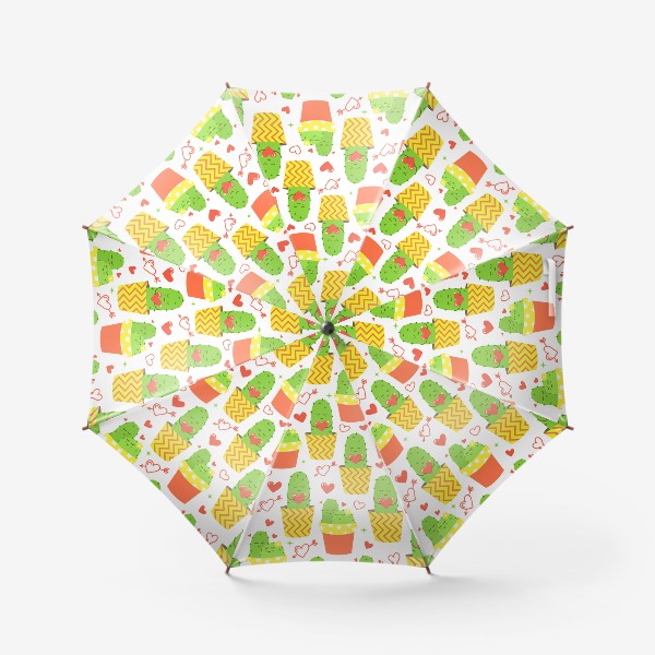 Зонт «Влюбленные кактусы»