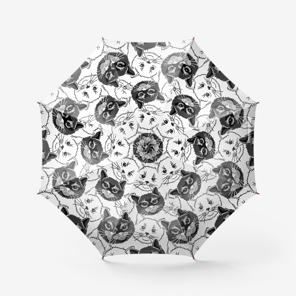 Зонт «Много котиков не бывает»