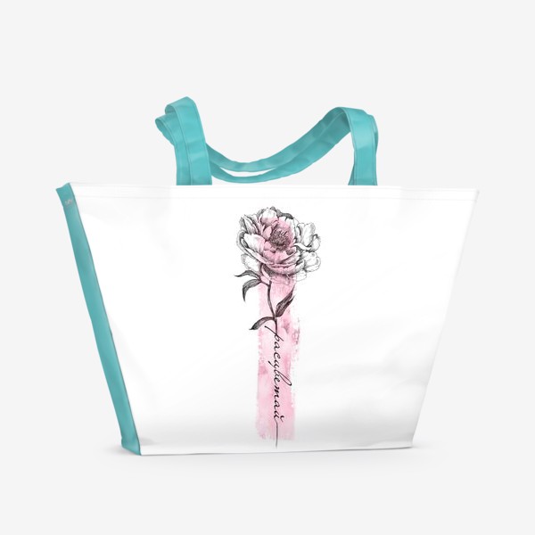 Пляжная сумка «Расцветай, детка»