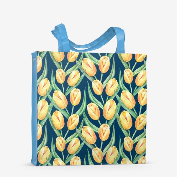 Сумка-шоппер «Желтые тюльпаны»