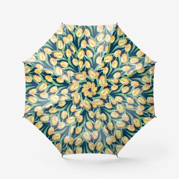 Зонт «Желтые тюльпаны»