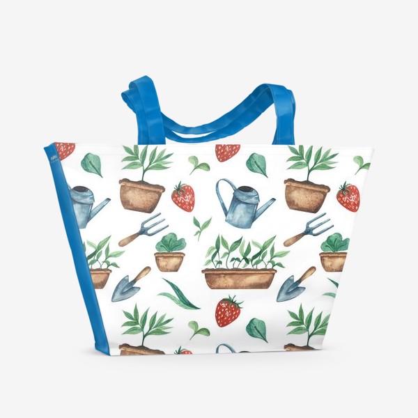 Пляжная сумка «Летний сад»
