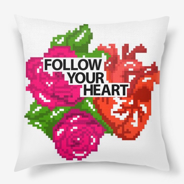 Подушка «Follow Your Heart»