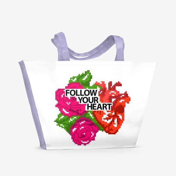 Пляжная сумка &laquo;Follow Your Heart&raquo;