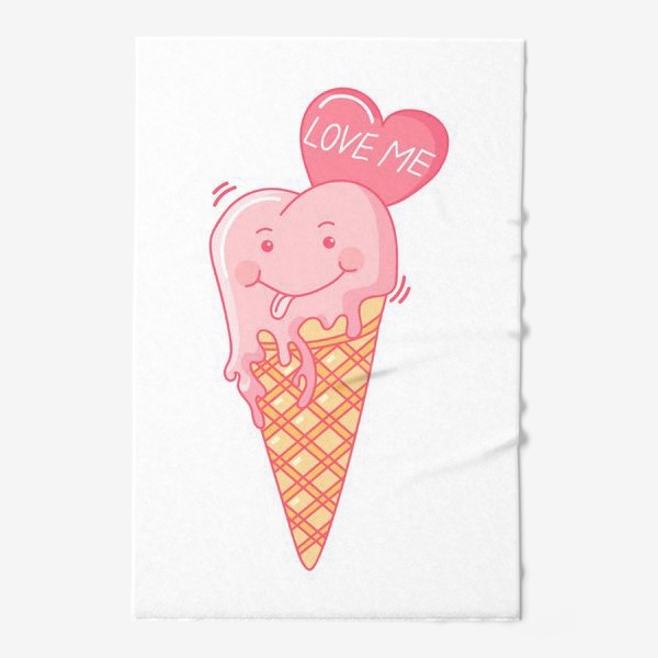 Полотенце «Любовное мороженое»