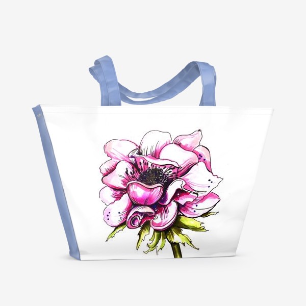 Пляжная сумка «цветок»