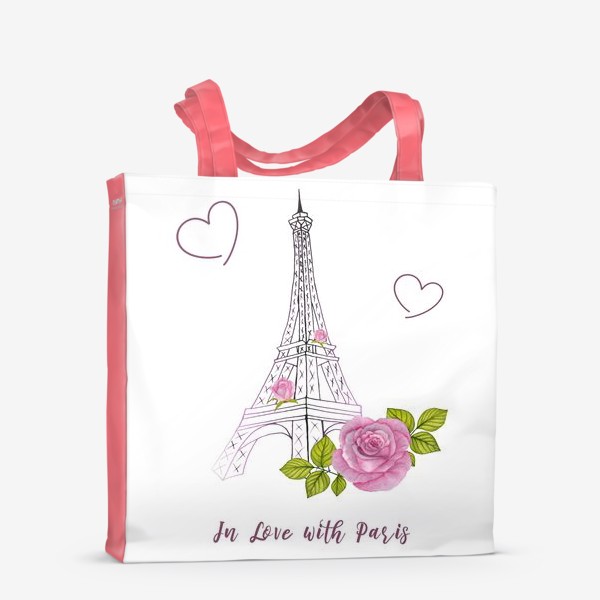 Сумка-шоппер «Люблю Париж»