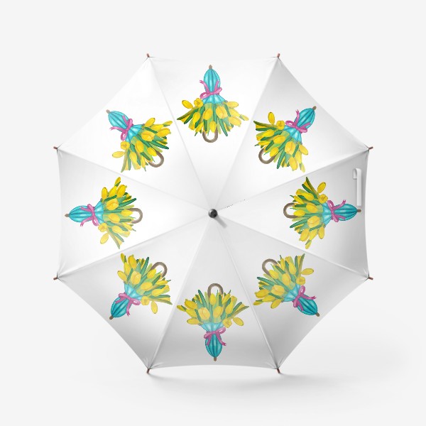 Зонт «Весенние тюльпаны в зонтике»