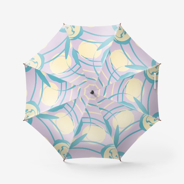 Зонт «абстрактный фон круги и спирали»