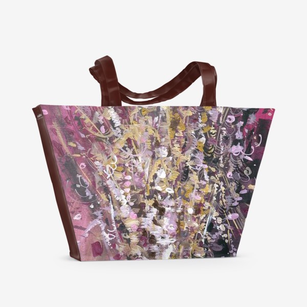 Пляжная сумка &laquo; Цветы&raquo;